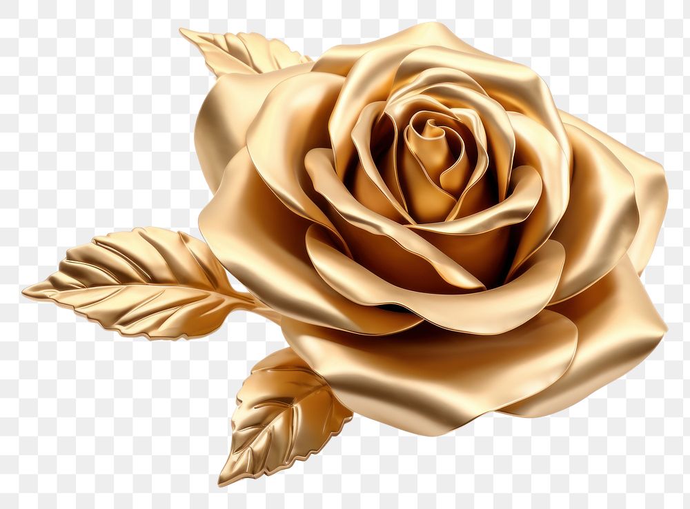 PNG  Rose flower jewelry plant gold.
