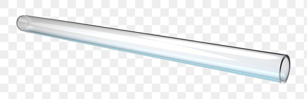 PNG  Transparent glass stick white background lighting science.