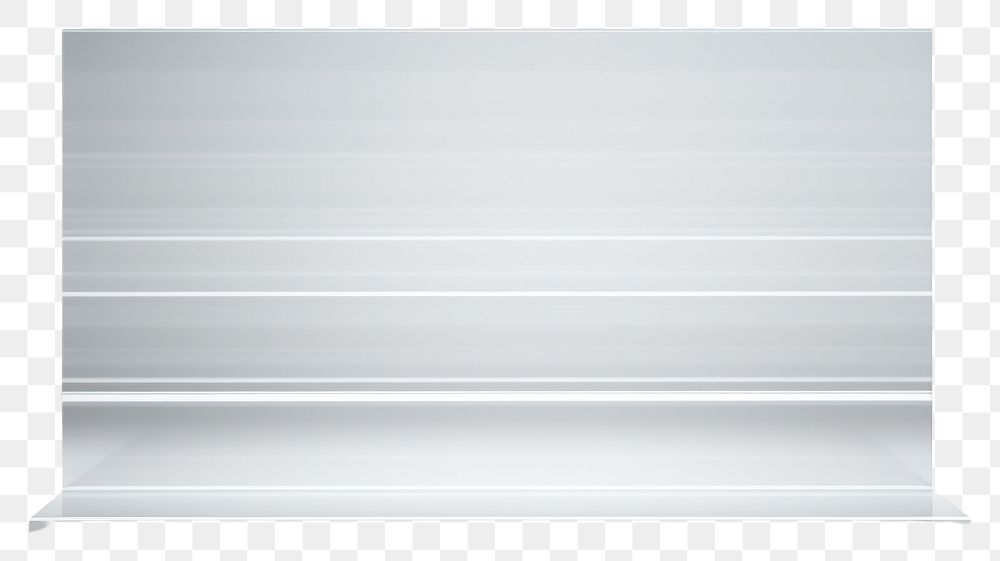 PNG  Transparent glass stripe sheet shelf white wall.
