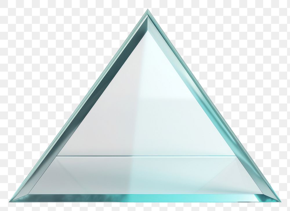PNG  Transparent glass triangle sheet white background simplicity rectangle.