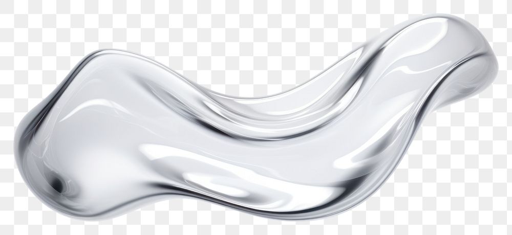 PNG  Transparent glass unique fluid shape white simplicity porcelain.
