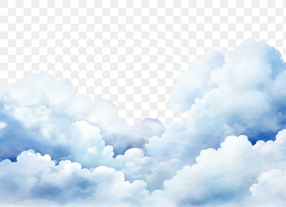 PNG Clouds outdoors nature white