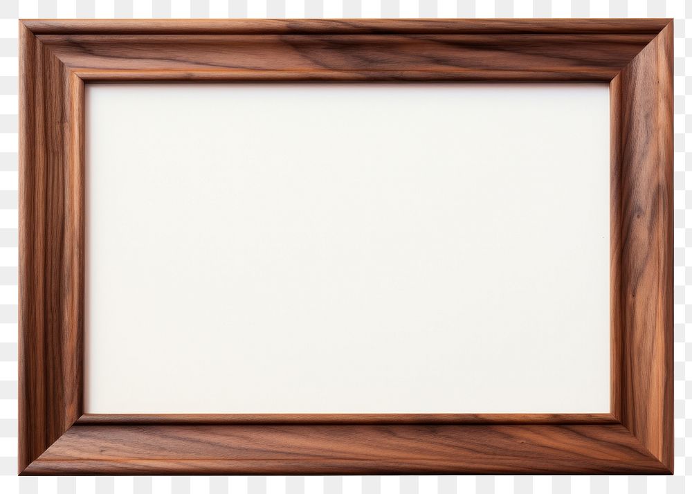 PNG  Walnut wood backgrounds frame white background.