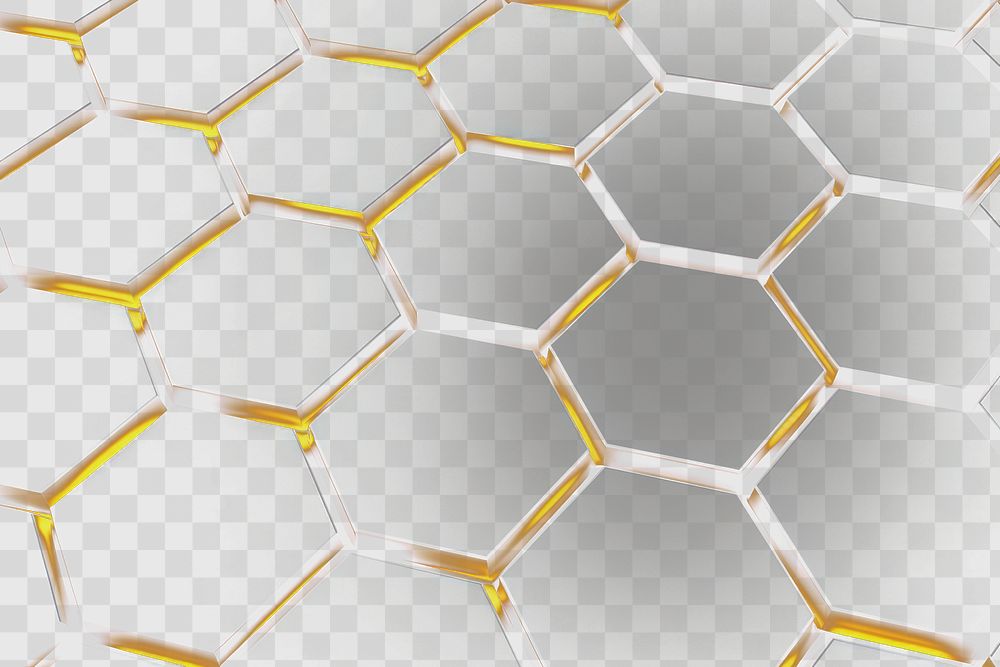 PNG Honeycomb backgrounds repetition abstract.
