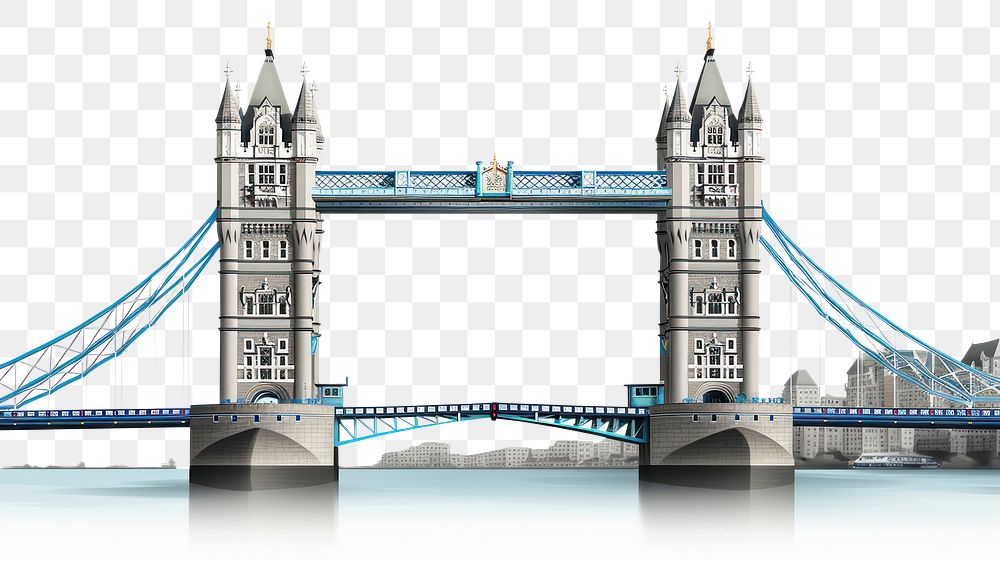 PNG London bridge tower architecture building
