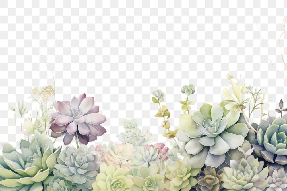 PNG Minimal chromatic purity of succulent backgrounds pattern nature.