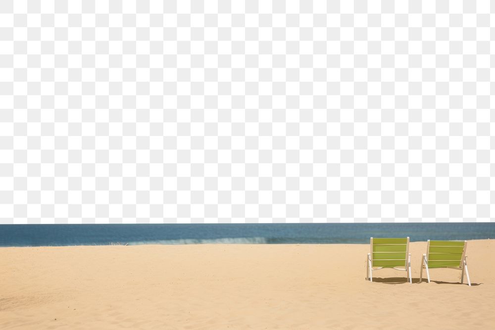 PNG  Beach landscape outdoors horizon nature. AI generated Image by rawpixel.