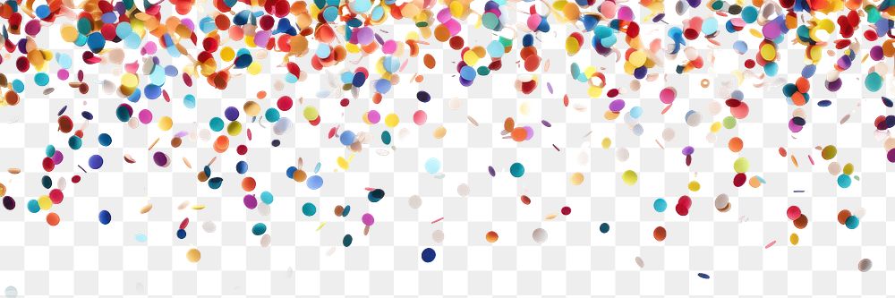PNG Confetti backgrounds line white background