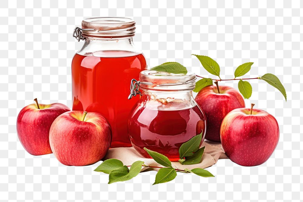 PNG Kombucha apple jar fruit.