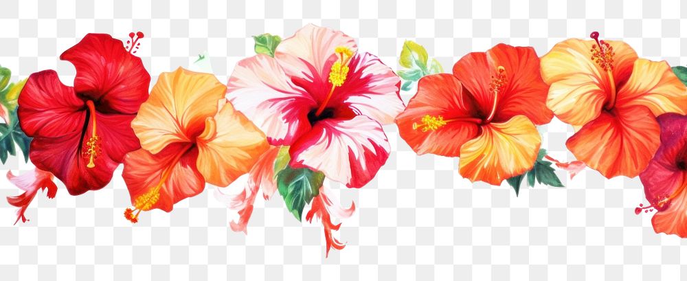 PNG Hibiscus flower nature plant.