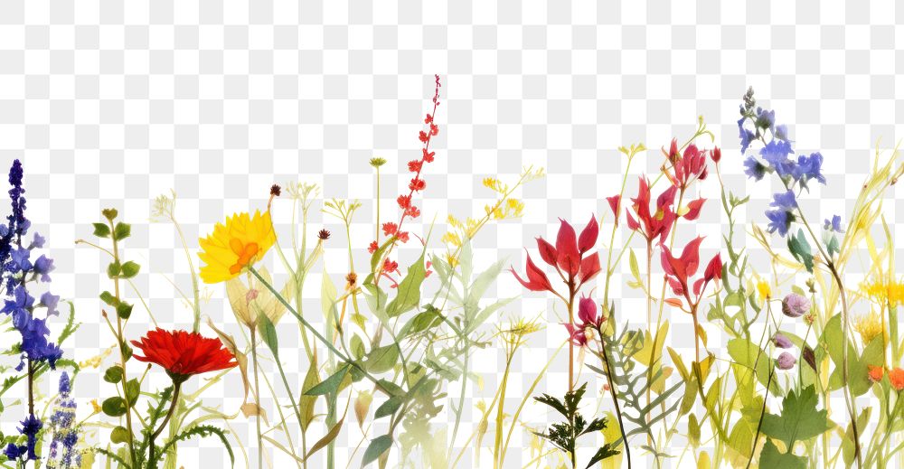 PNG Petal of wildflowers nature backgrounds outdoors.
