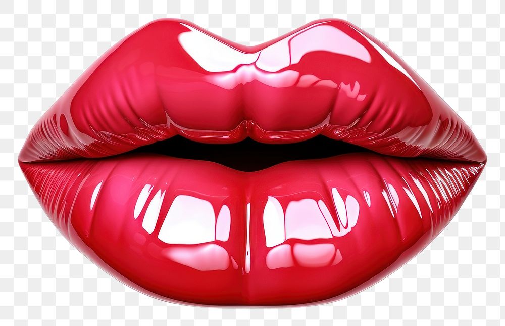 PNG Lips cosmetics lipstick white background.