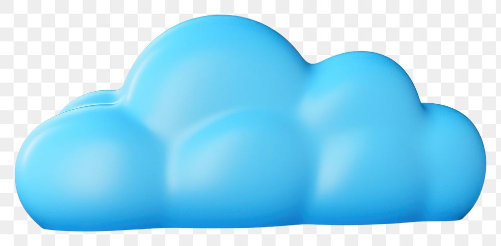 PNG  Cloud blue white background turquoise. AI generated Image by rawpixel.