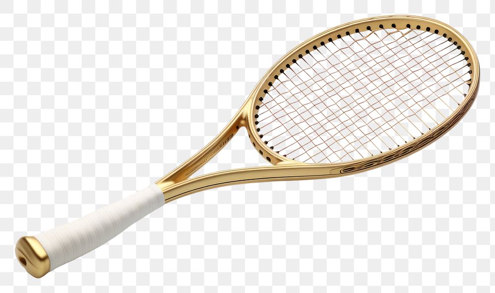 PNG Tennis racket white background string circle.