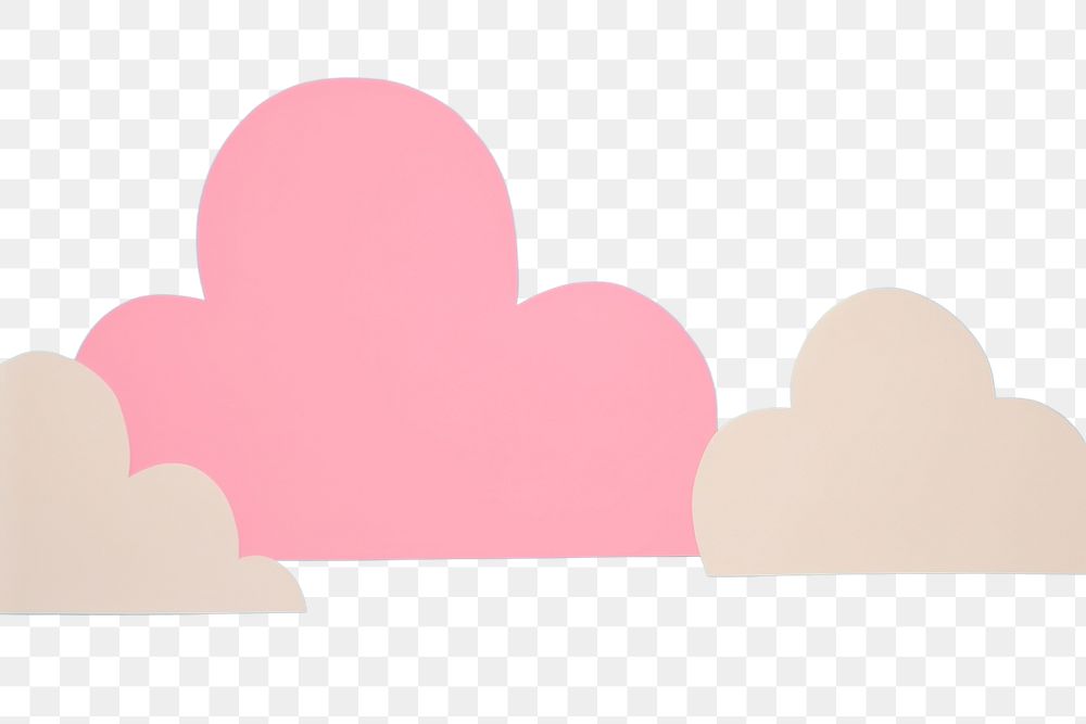 PNG Balloon heart cloud font.