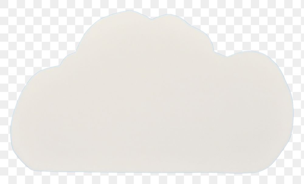 PNG White cloud rectangle clothing.