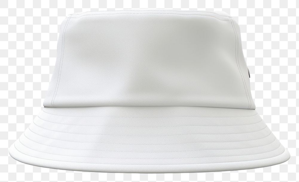 PNG  Bucket hat white white background headgear. AI generated Image by rawpixel.