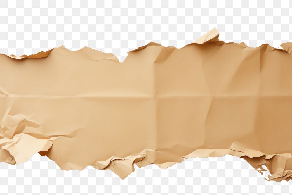 PNG Brown paper backgrounds torn white background. AI generated Image by rawpixel.