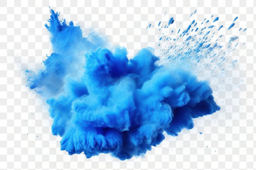 PNG  Powder backgrounds blue white background. AI generated Image by rawpixel.