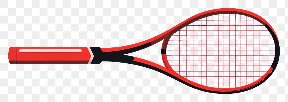 PNG  Tennis racket sports white background competition.