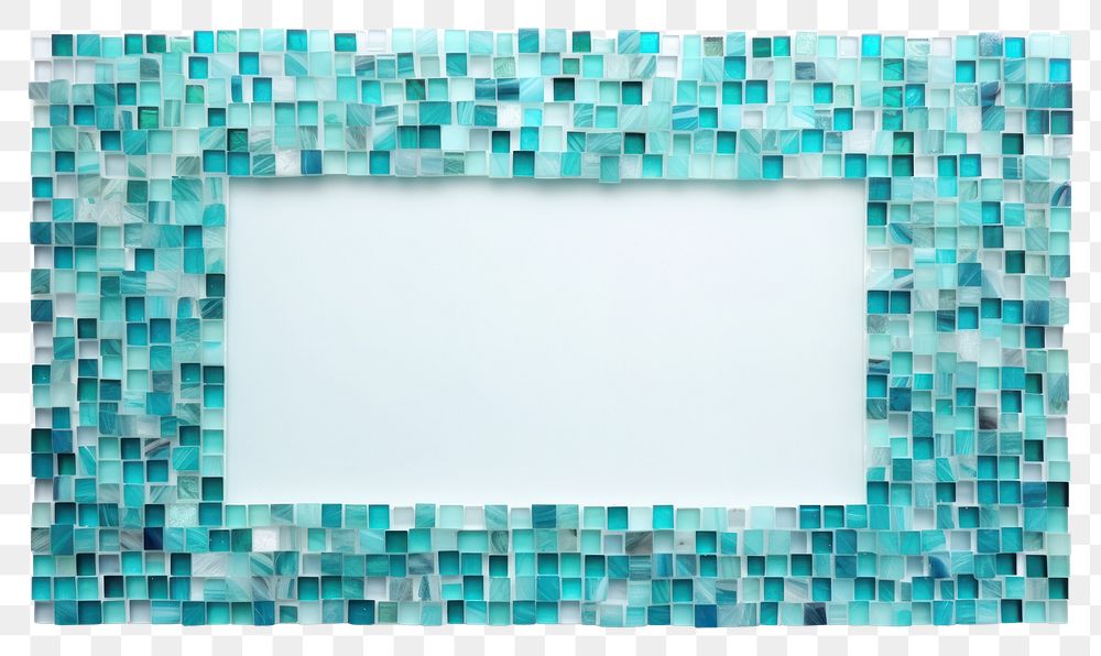 PNG  Rectangle turquoise art backgrounds.