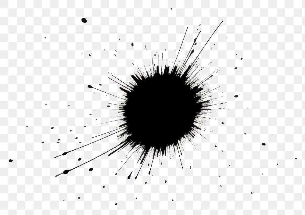 PNG Dot black white background splattered. AI generated Image by rawpixel.