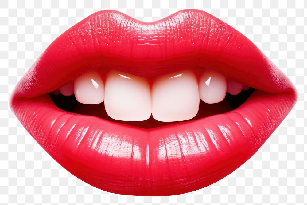 PNG Mouth cosmetics lipstick teeth.