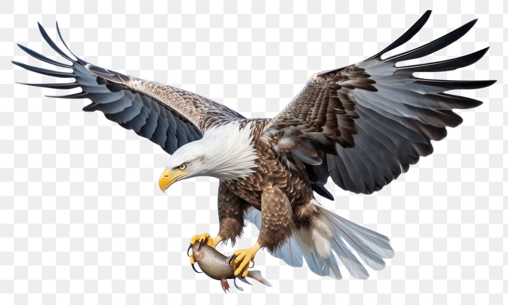 PNG White eagle flying animal bird.
