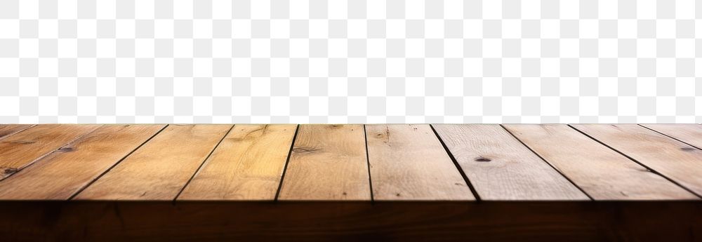 PNG Wooden table with blur green nature background backgrounds sunlight outdoors. AI generated Image by rawpixel.
