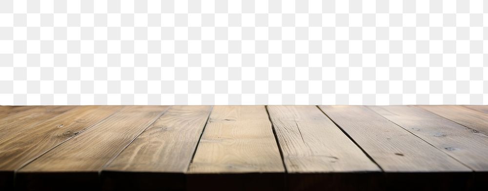 PNG Wooden table with blur light green nature background backgrounds outdoors architecture. AI generated Image by rawpixel.