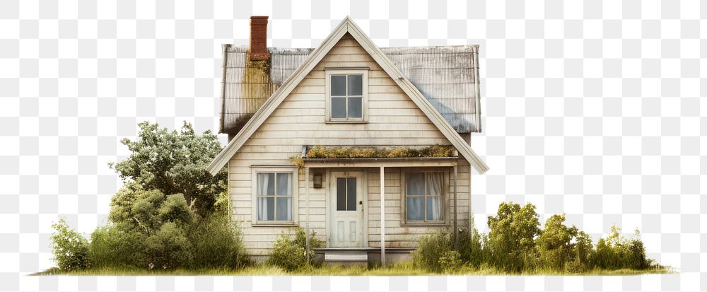 PNG  A countryside house architecture building cottage. AI generated Image by rawpixel.