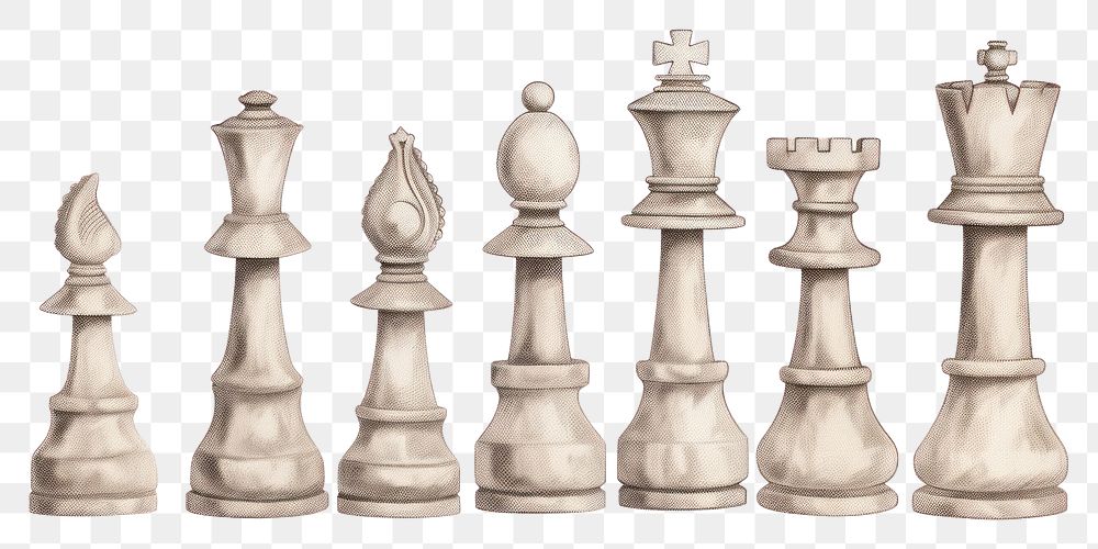 PNG Chess drawing sketch game. AI generated Image by rawpixel.