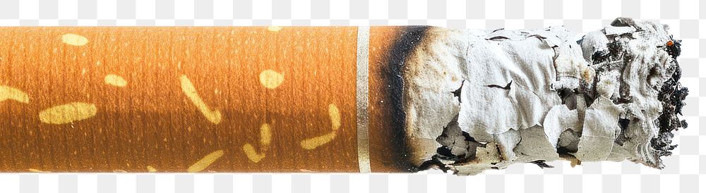PNG  A cigarette burnt white background livestock ashtray.