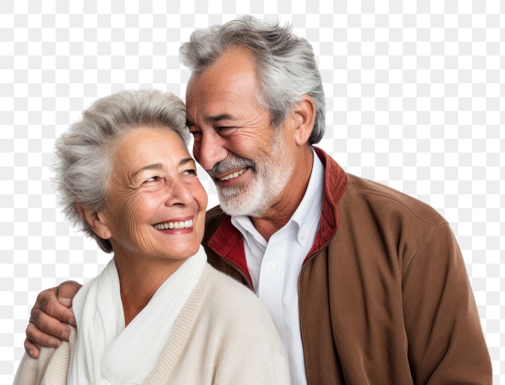 PNG  Couple portrait adult happy. AI generated Image by rawpixel.