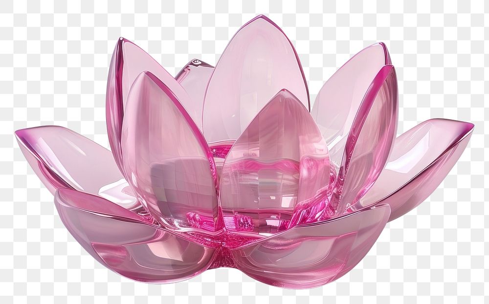 PNG Lotus icon flower petal glass.