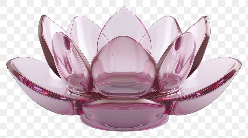 PNG Lotus icon glass vase simplicity.