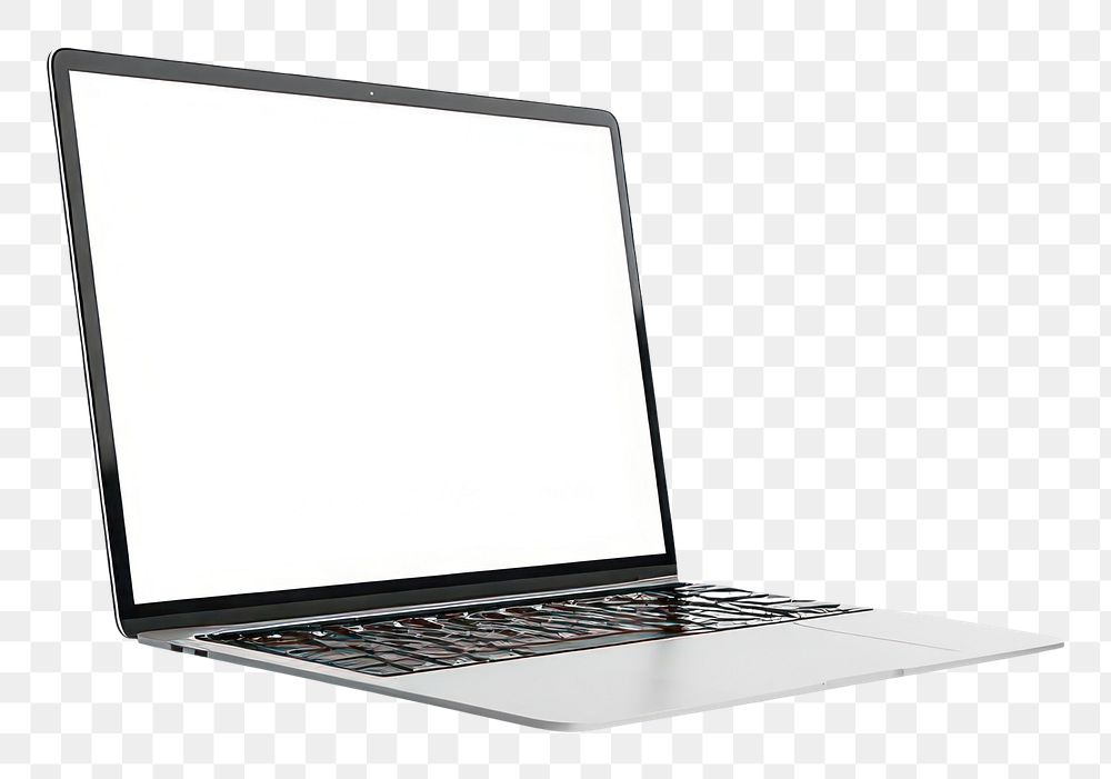 PNG Labtop computer laptop white background.