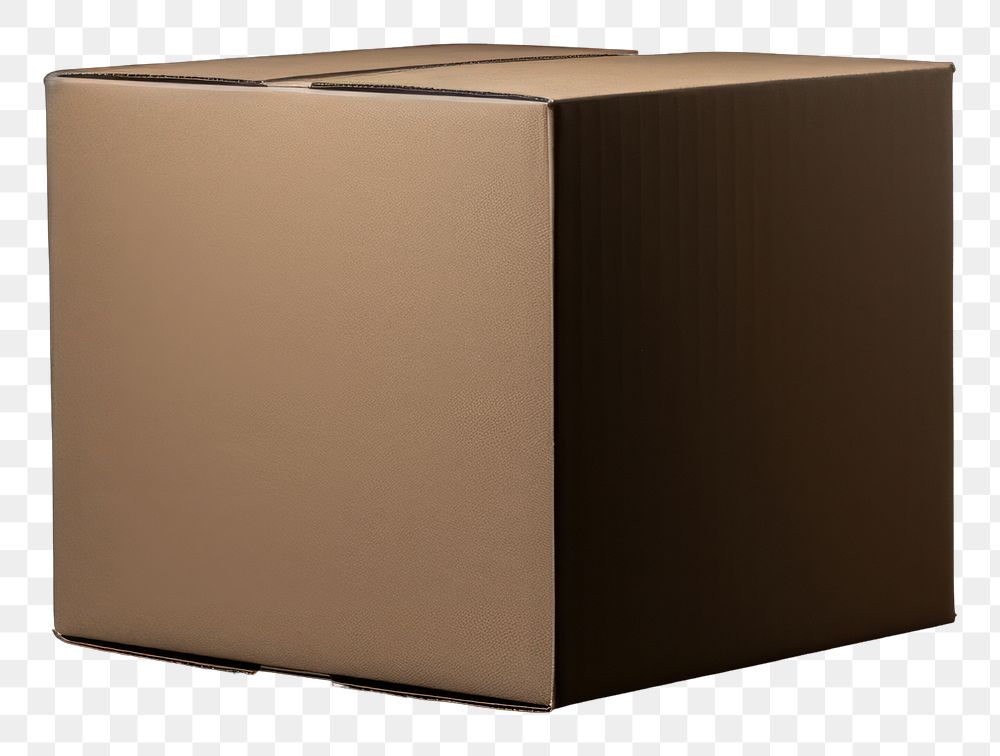 PNG Carton box cardboard simplicity delivering.