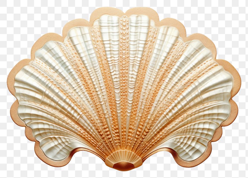 PNG Sea shell clam white background invertebrate.