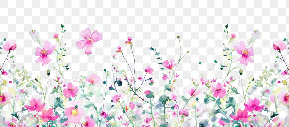 PNG Pink tiny flowers backgrounds outdoors blossom.