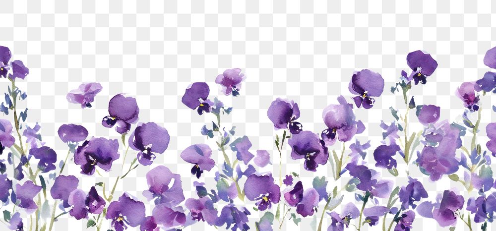 PNG Purple tiny flowers backgrounds lavender blossom.
