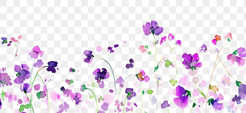 PNG Purple tiny flowers backgrounds pattern petal.