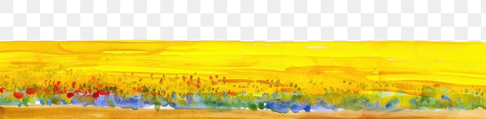 PNG Yellow field backgrounds landscape grassland.