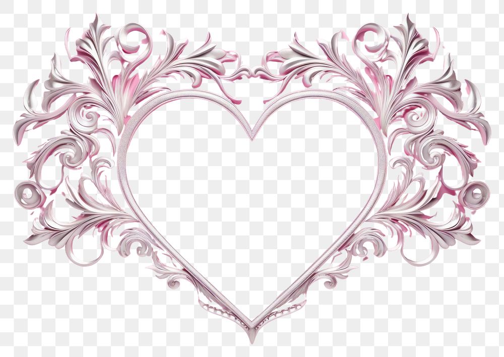 PNG  Pink heart ornament frame backgrounds jewelry celebration