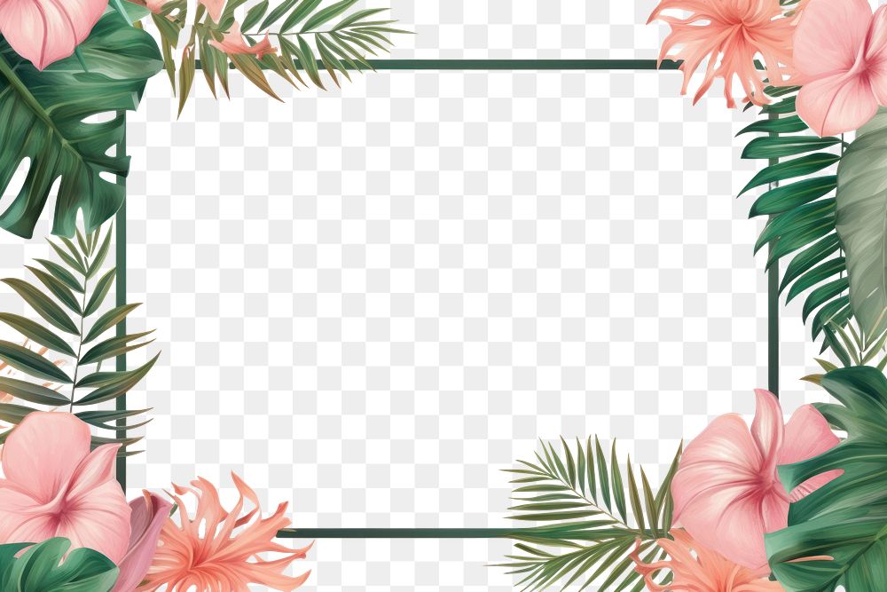 PNG Frame on eleplant backgrounds outdoors pattern.