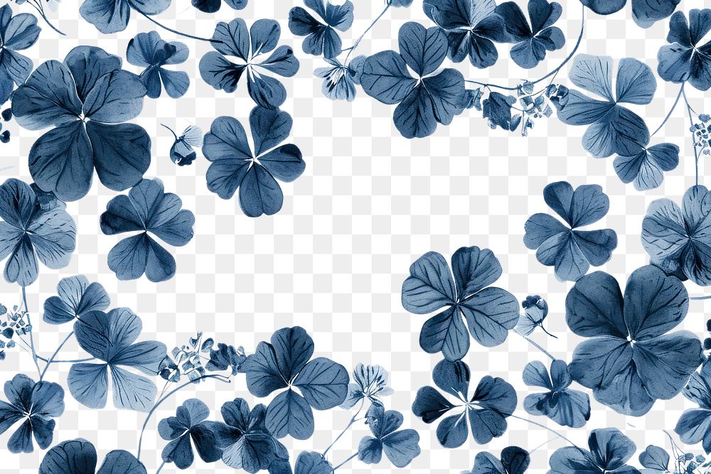 PNG  Antique of clover backgrounds pattern nature.