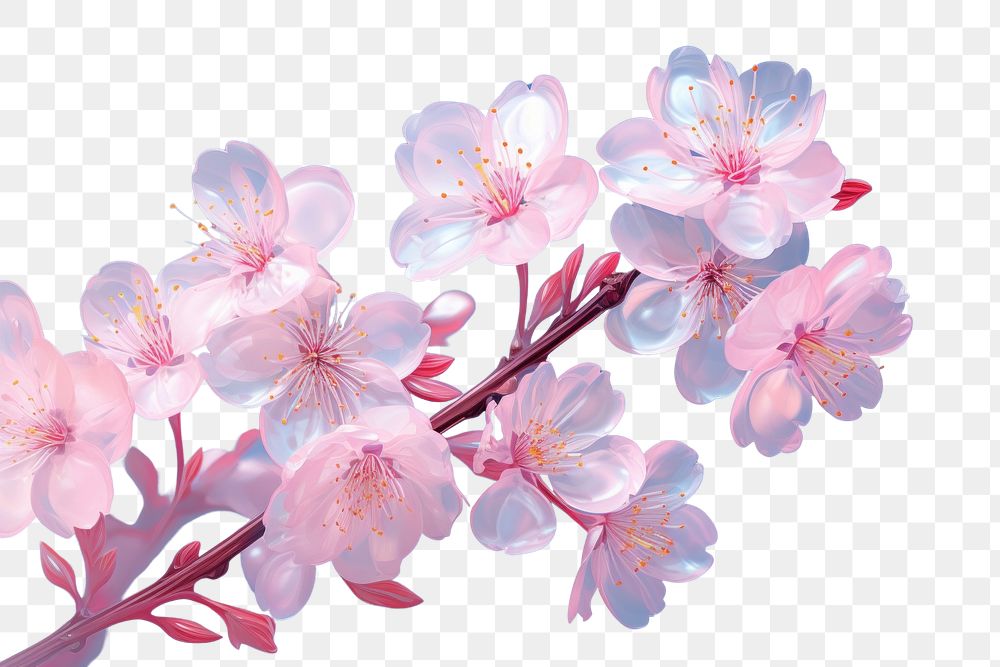 PNG Cherry blossom flower outdoors nature cherry.