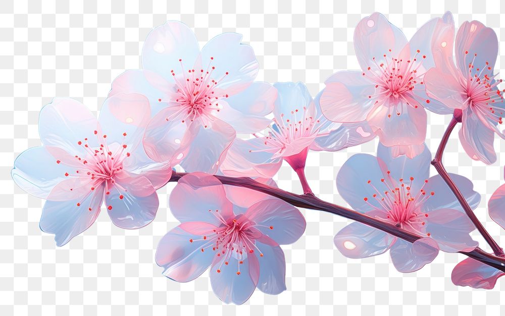 PNG Cherry blossom flower outdoors plant cherry blossom.