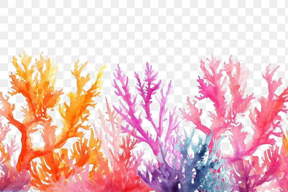 PNG  Corals nature backgrounds outdoors.