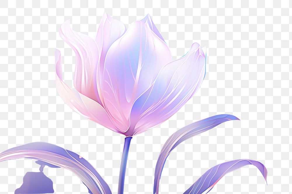 PNG Tulip flower outdoors blossom nature.